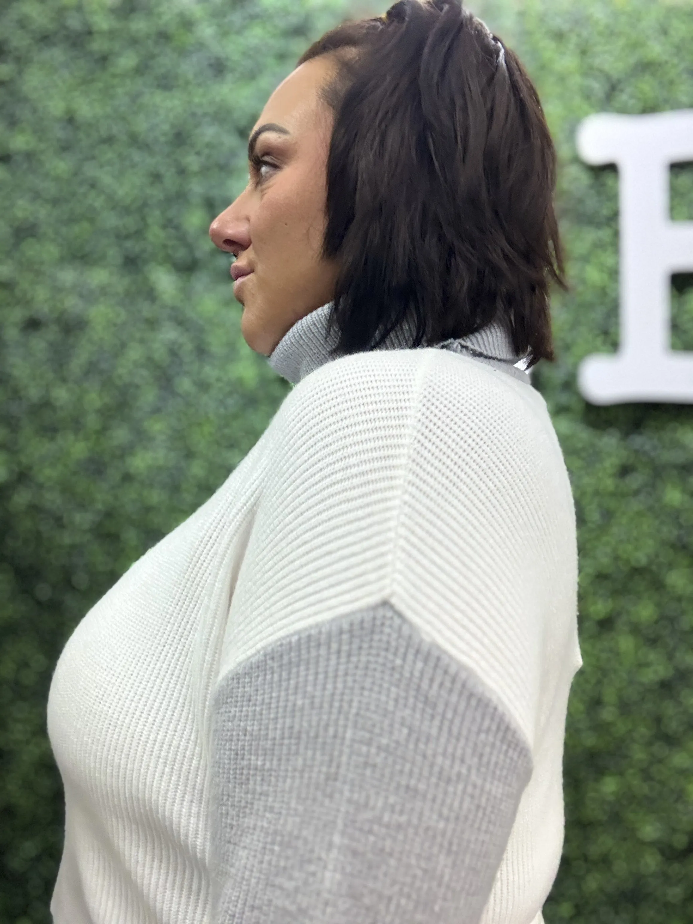 ELAN Colorblock Sweater
