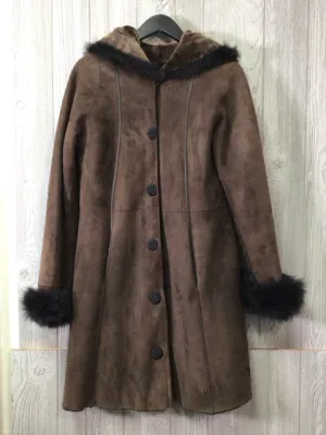Elite Shearling Coat Size Large