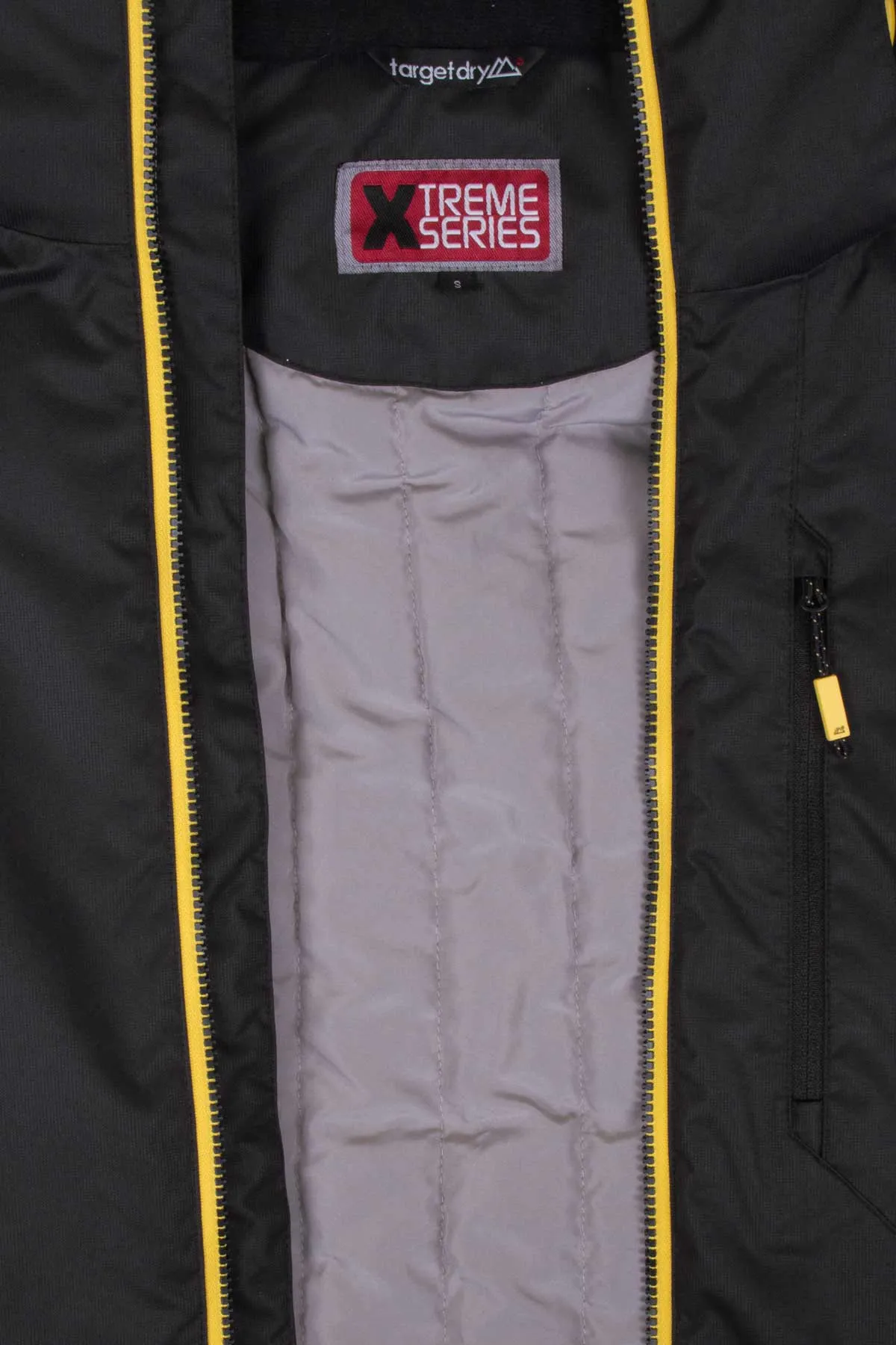 Endurance Mens Waterproof Coat - Jet Black