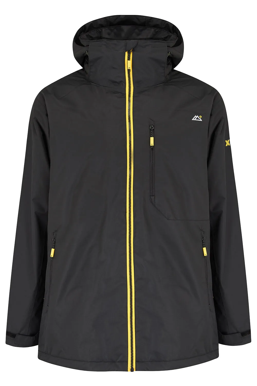 Endurance Mens Waterproof Coat - Jet Black