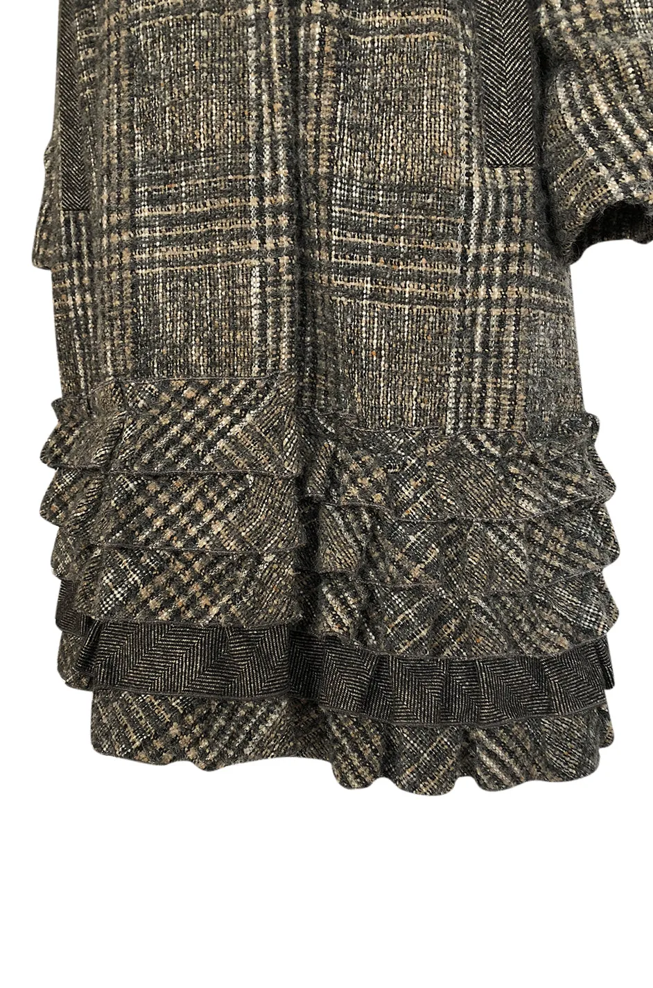 Fall 2006 Louis Vuitton Tweed Boucle Coat with Detachable Collar