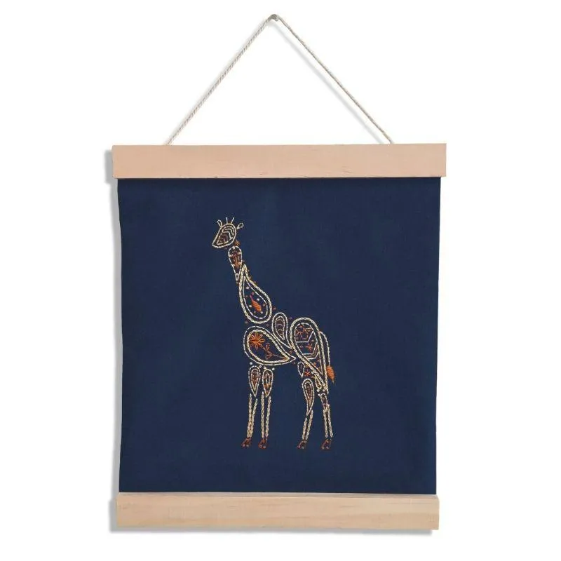 Giraffe Embroidery Kit