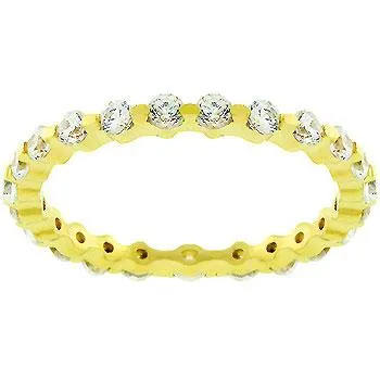 Golden Lace Eternity Band