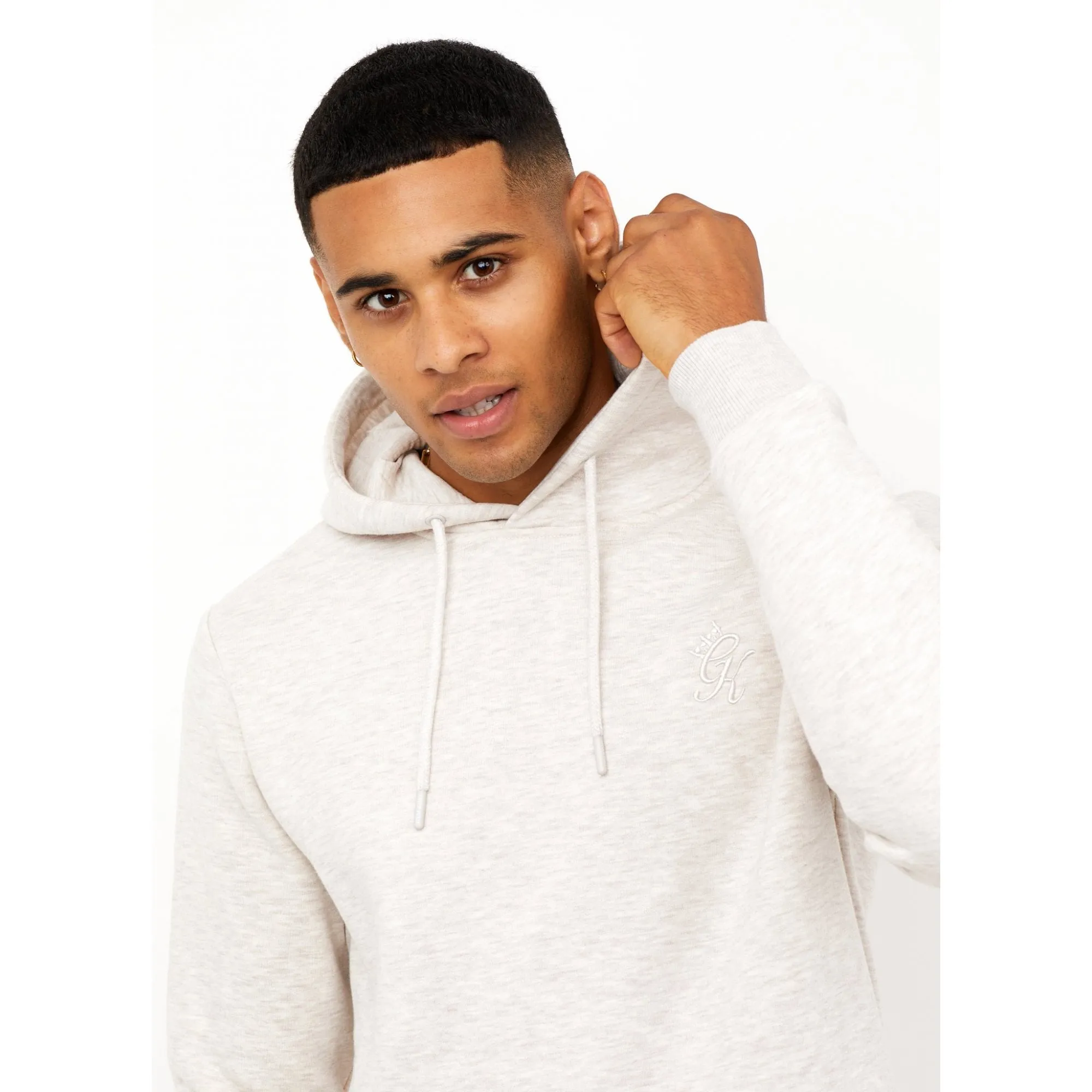 Gym King Basis Oh Hoodie Oatmeal Marl