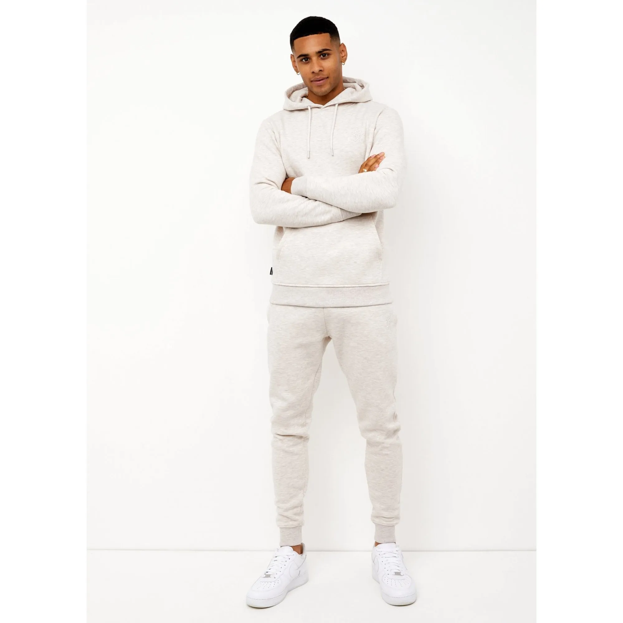 Gym King Basis Oh Hoodie Oatmeal Marl