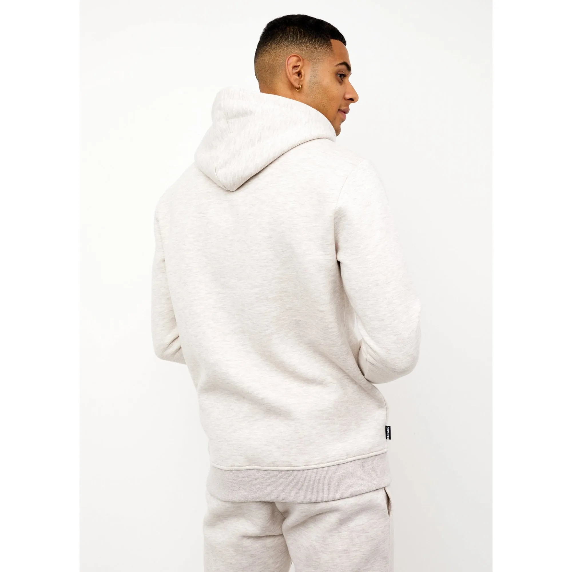 Gym King Basis Oh Hoodie Oatmeal Marl