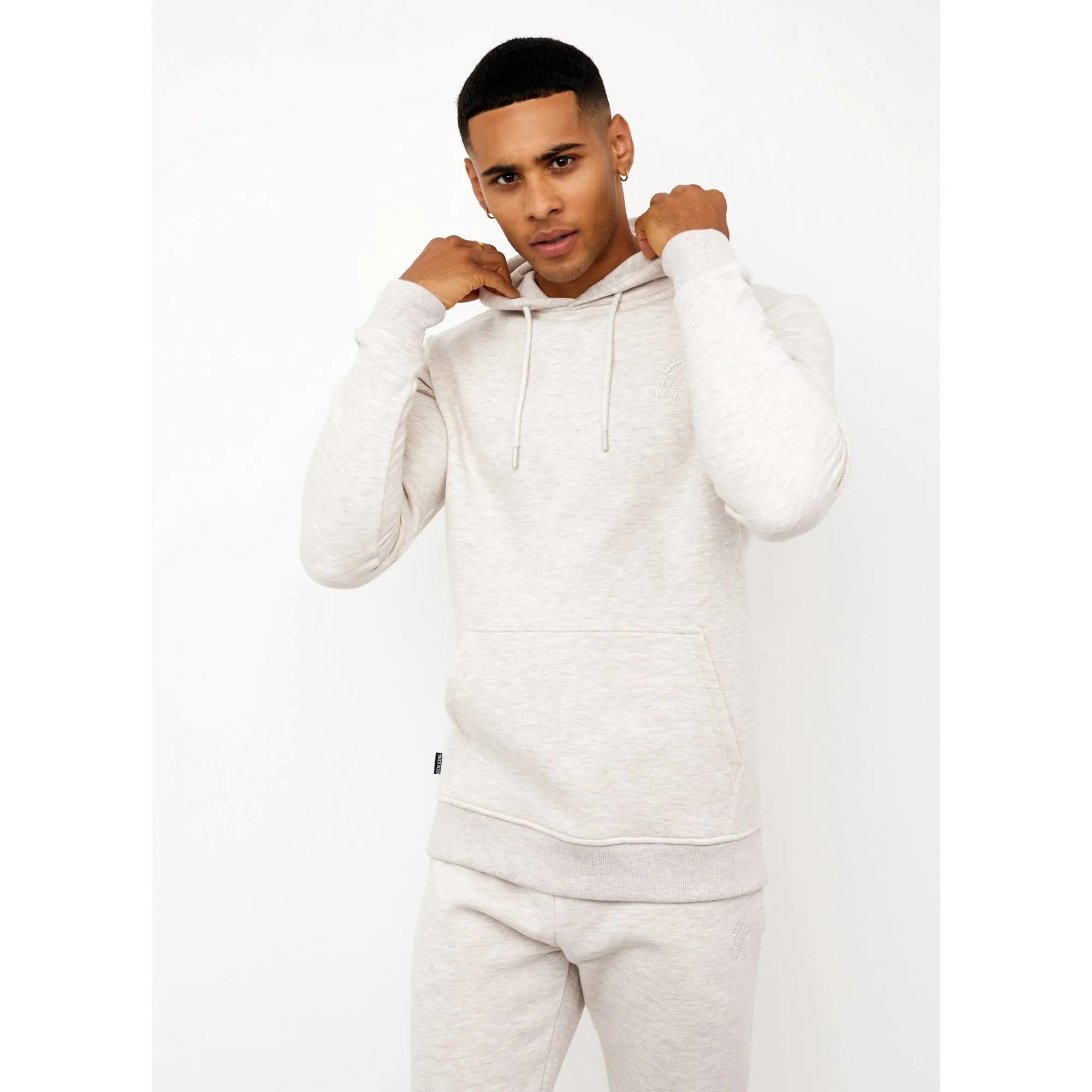 Gym King Basis Oh Hoodie Oatmeal Marl