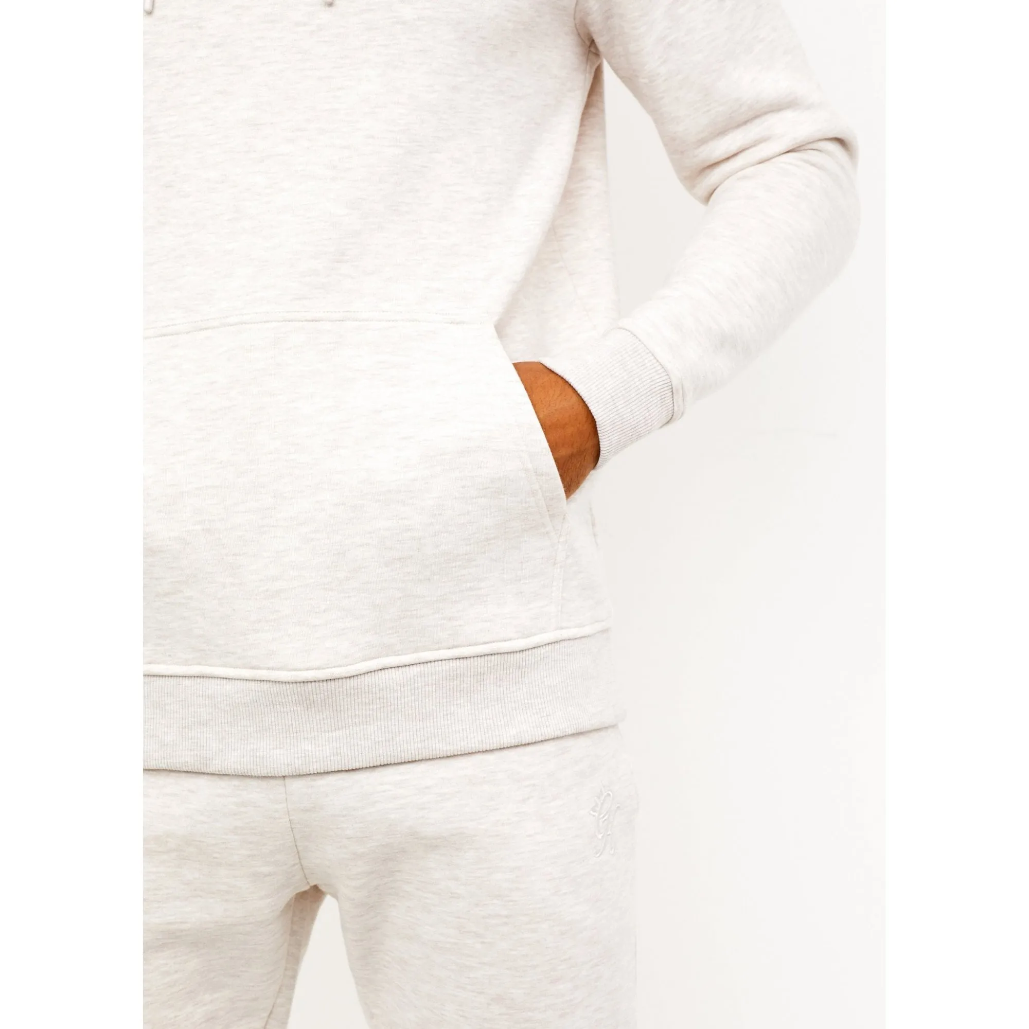 Gym King Basis Oh Hoodie Oatmeal Marl