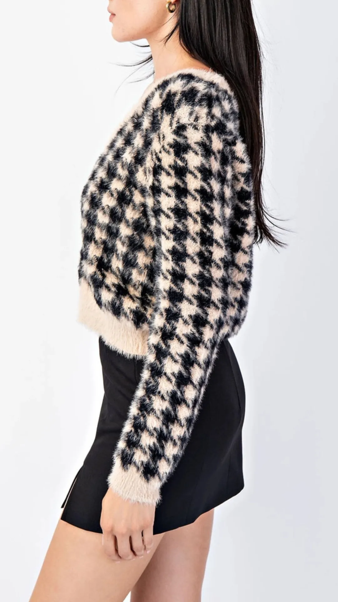Henry Houndstooth Sweater