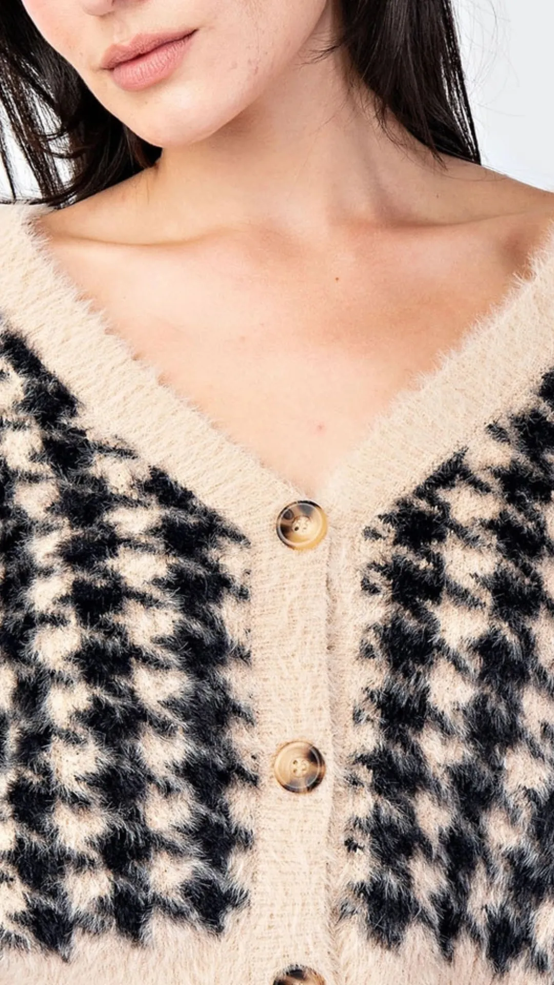 Henry Houndstooth Sweater