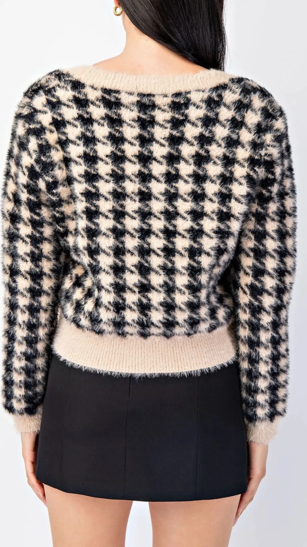 Henry Houndstooth Sweater
