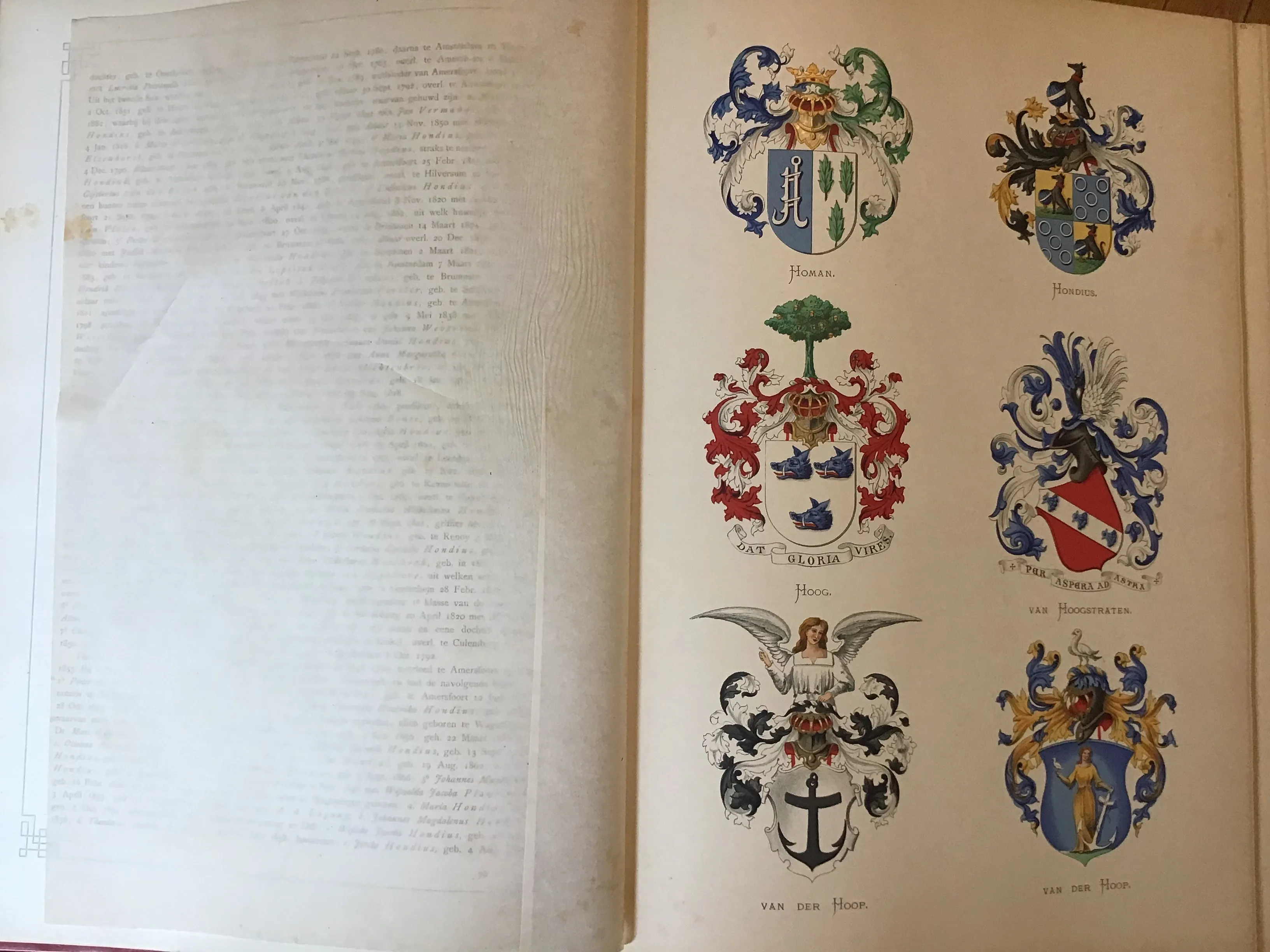 [heraldry] Stam=en Wapenboek van Aanzienlijke Nederlandsche Familiën
