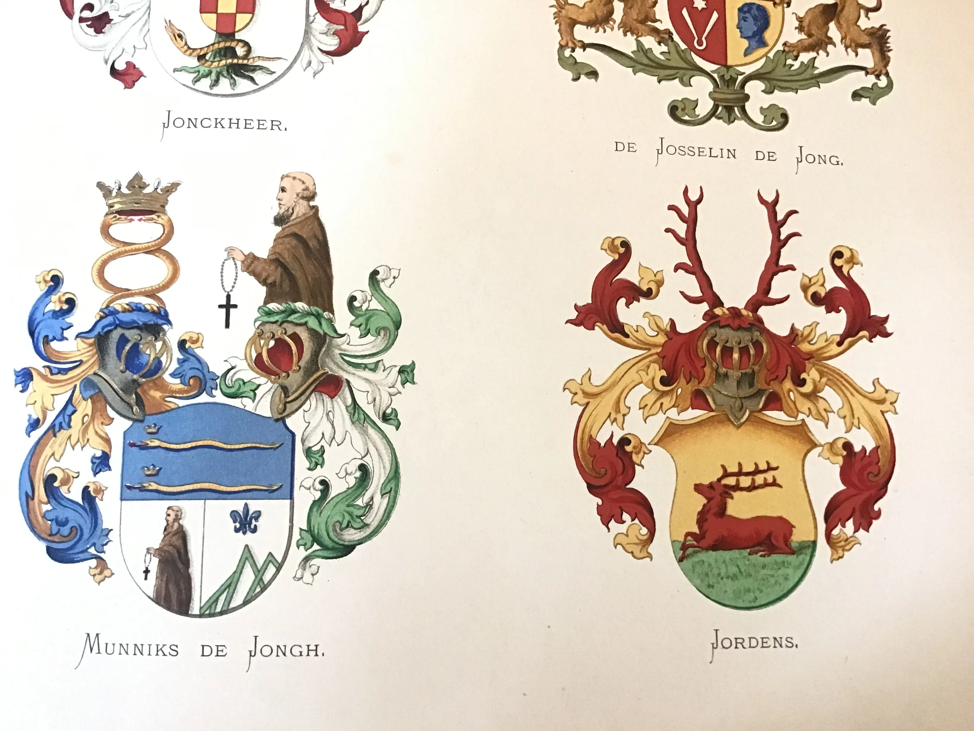 [heraldry] Stam=en Wapenboek van Aanzienlijke Nederlandsche Familiën