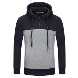 Hit Color Cotton Hoodies