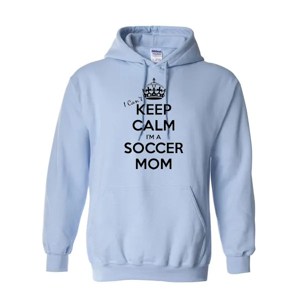 Hoodies Keep Calm Soccer Mom