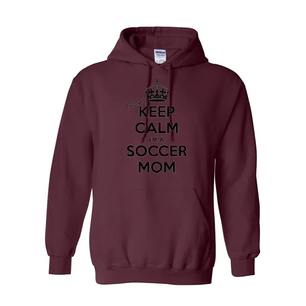 Hoodies Keep Calm Soccer Mom