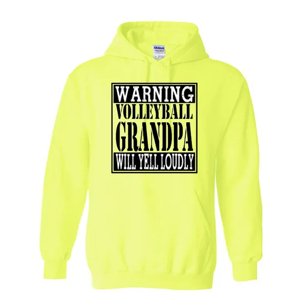 Hoodies Volleyball Grandpa