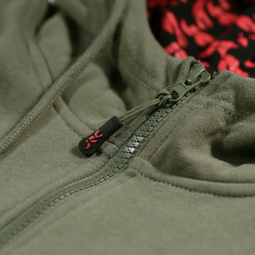 JRC Zipped Hoodie (Green)