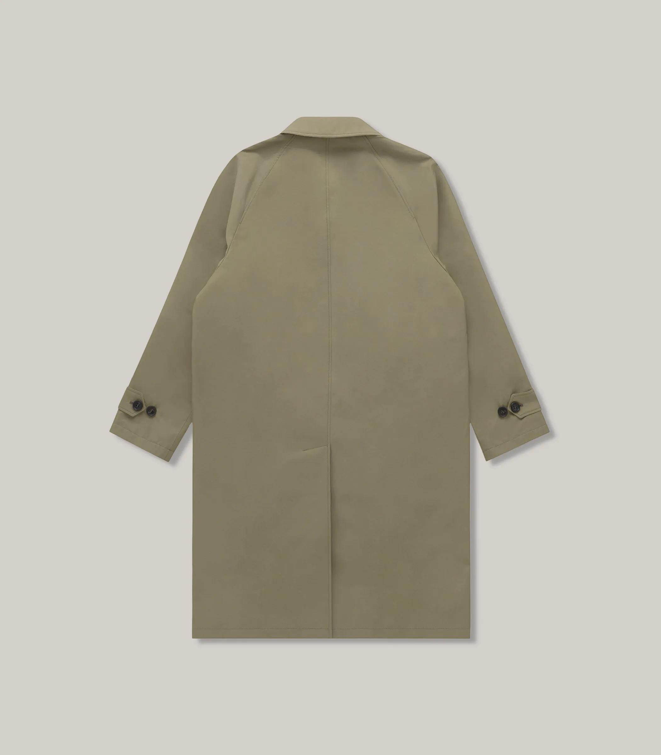 KNICKERBOCKER TRENCH W.R. COAT - LIGHT OLIVE