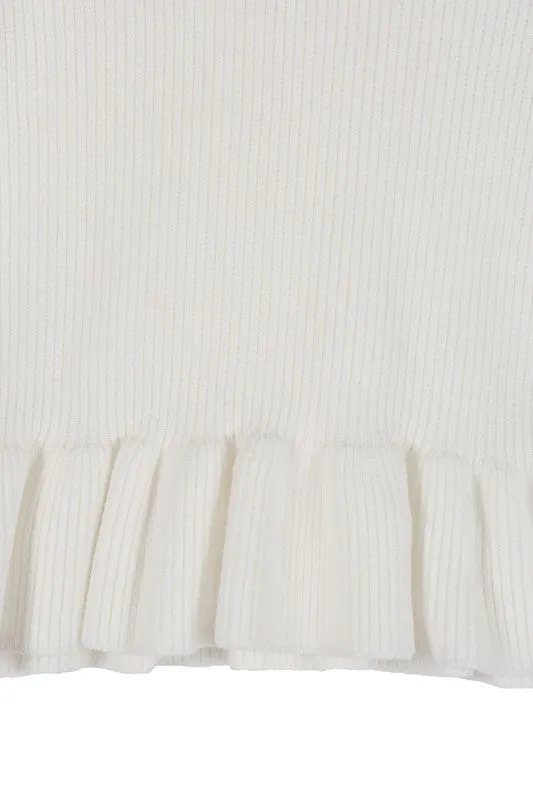 Lilou Peplum sweater top