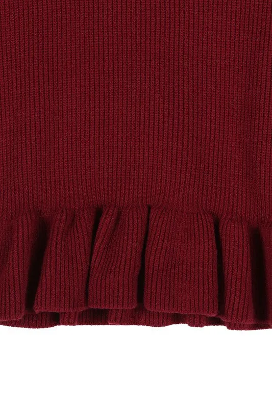 Lilou Peplum sweater top