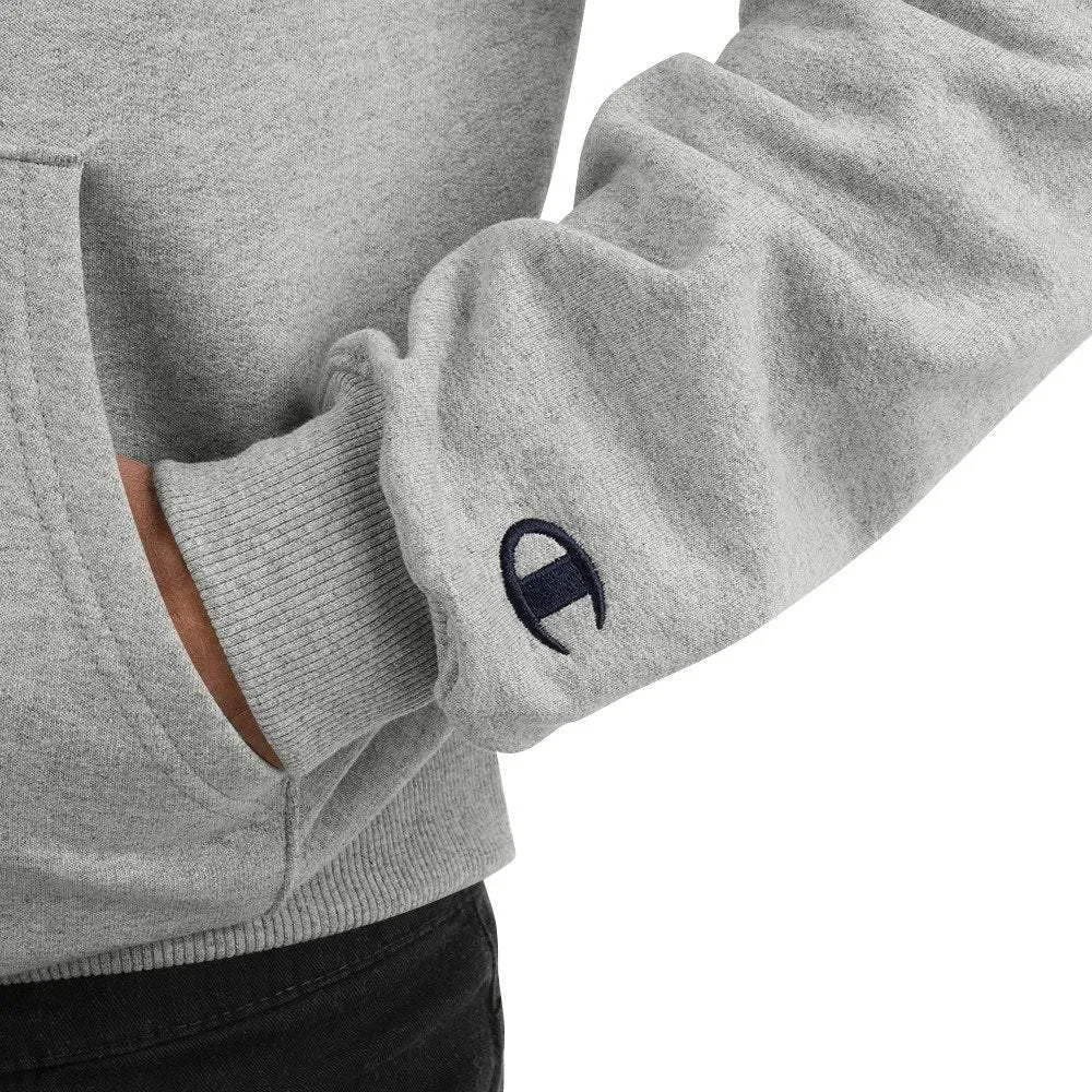 Love Honor Obey Zaddy Champion Hoodie - Red Lettering