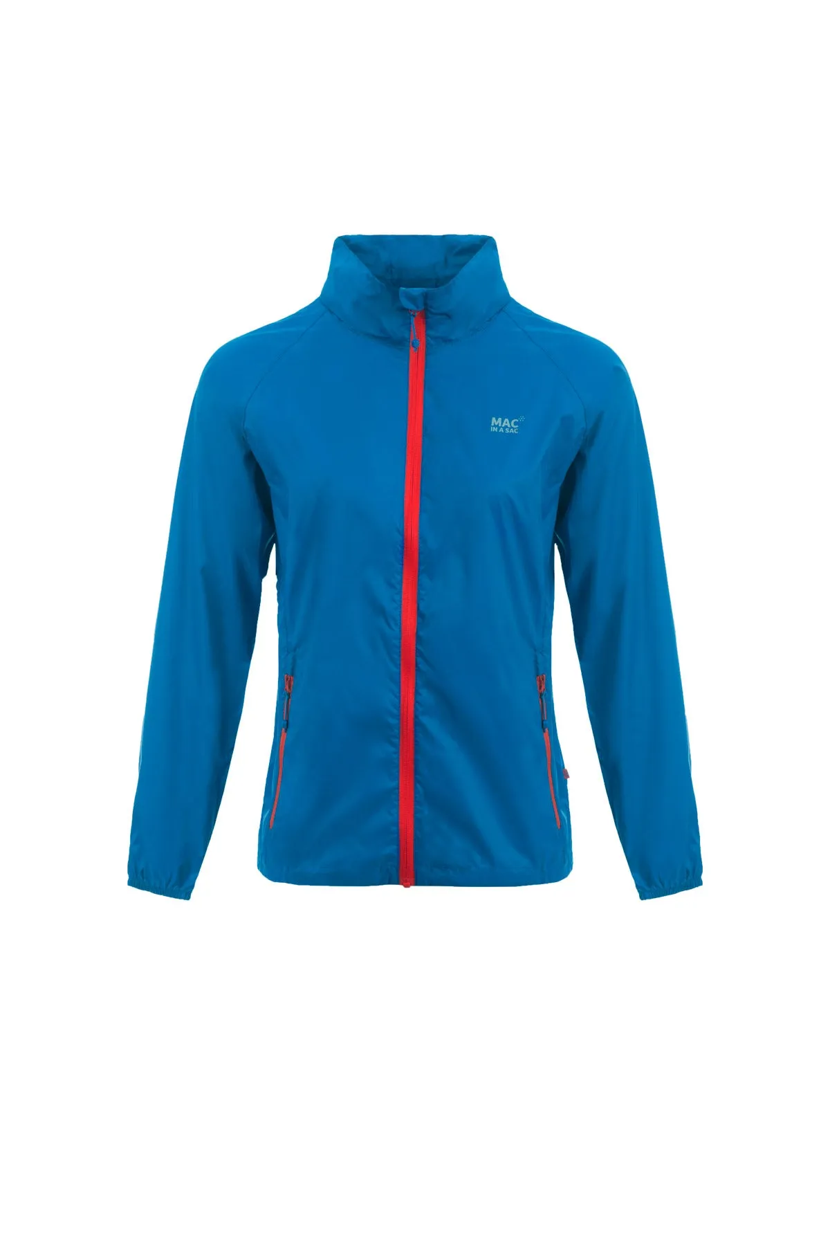Mac in a Sac Origin Unisex Waterproof Packaway Jacket - Electric Blue