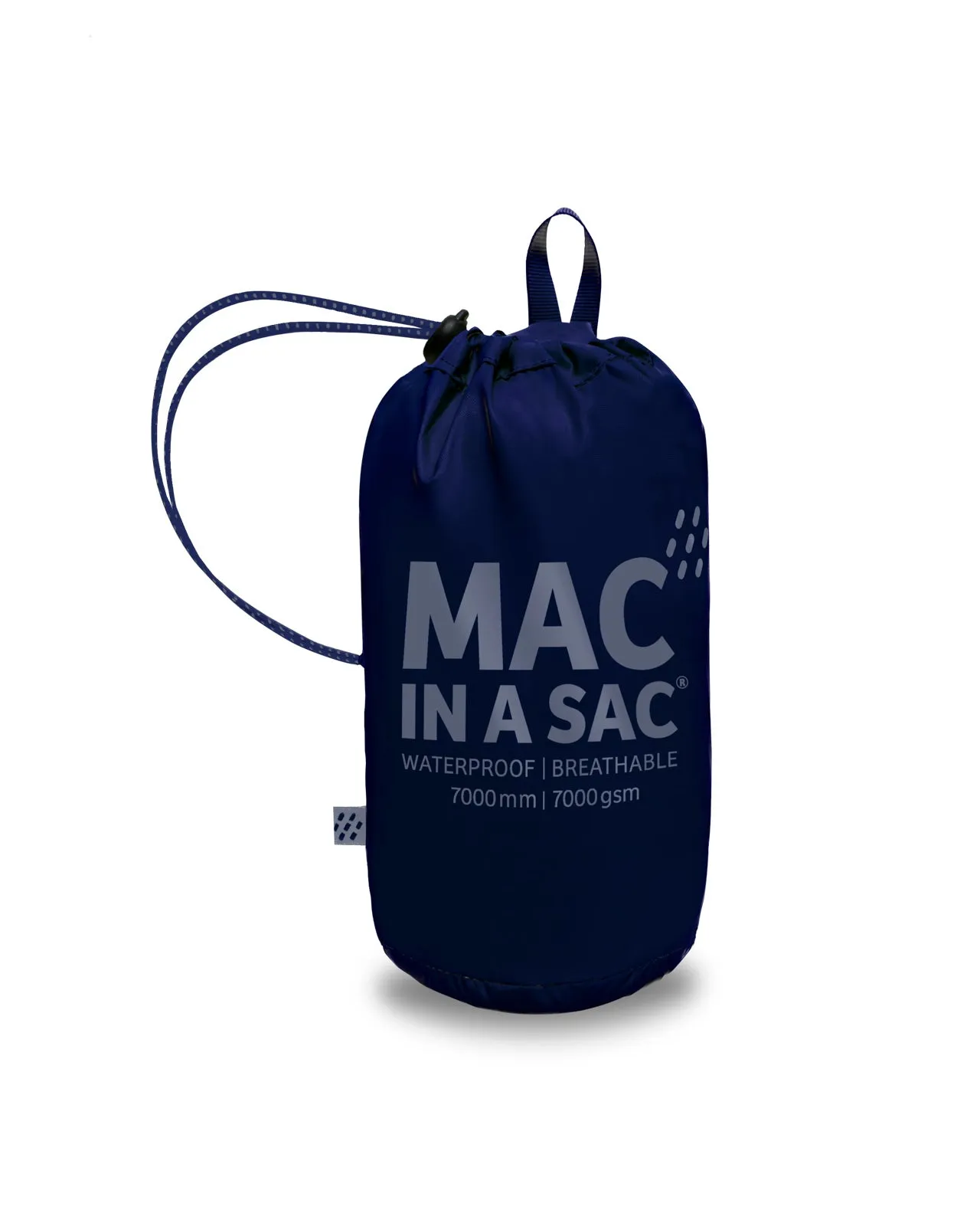 Mac in a Sac Origin Unisex Waterproof Packaway Jacket - Navy