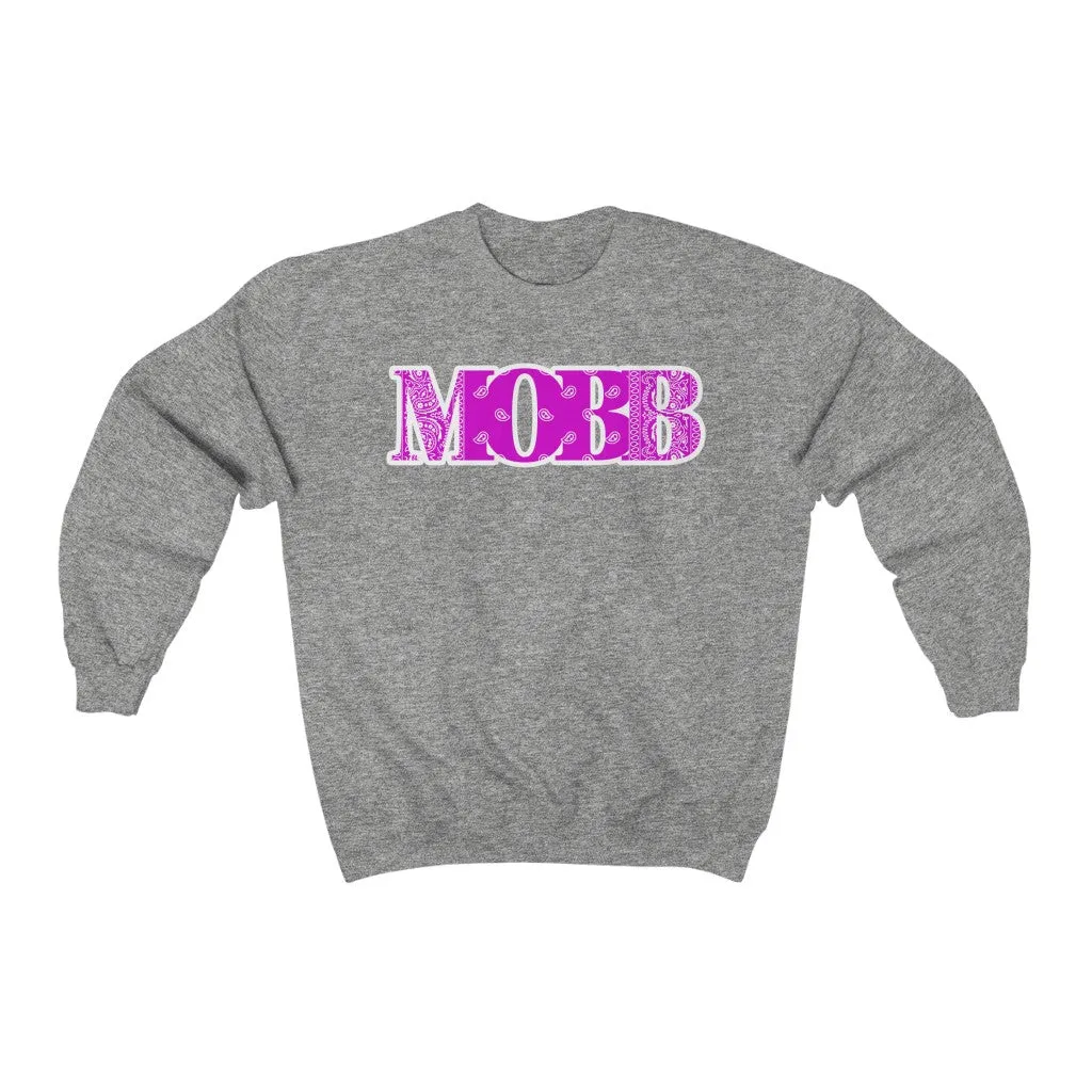 Magenta MOBB Bandana Sweatshirt