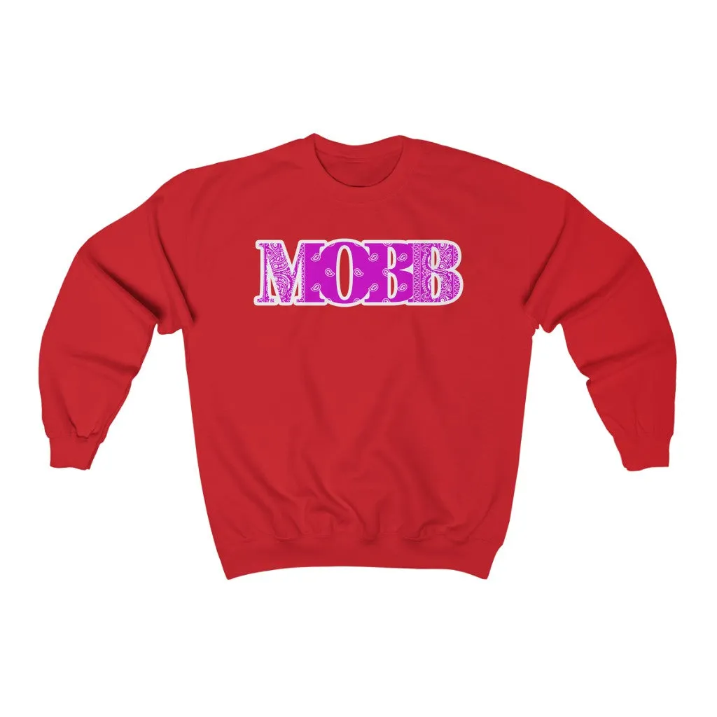 Magenta MOBB Bandana Sweatshirt