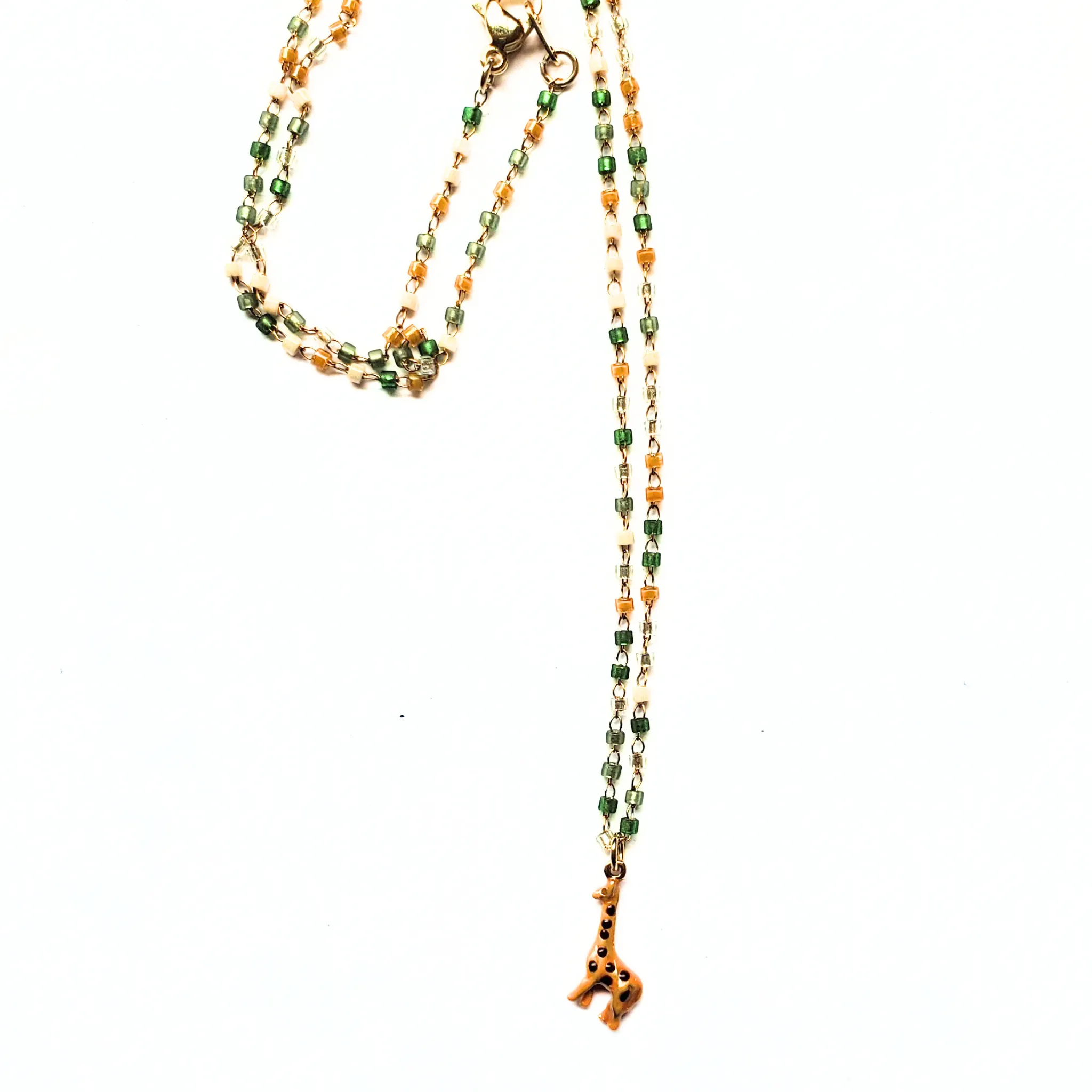 Masai Mara Dawn Tiny Giraff Necklace
