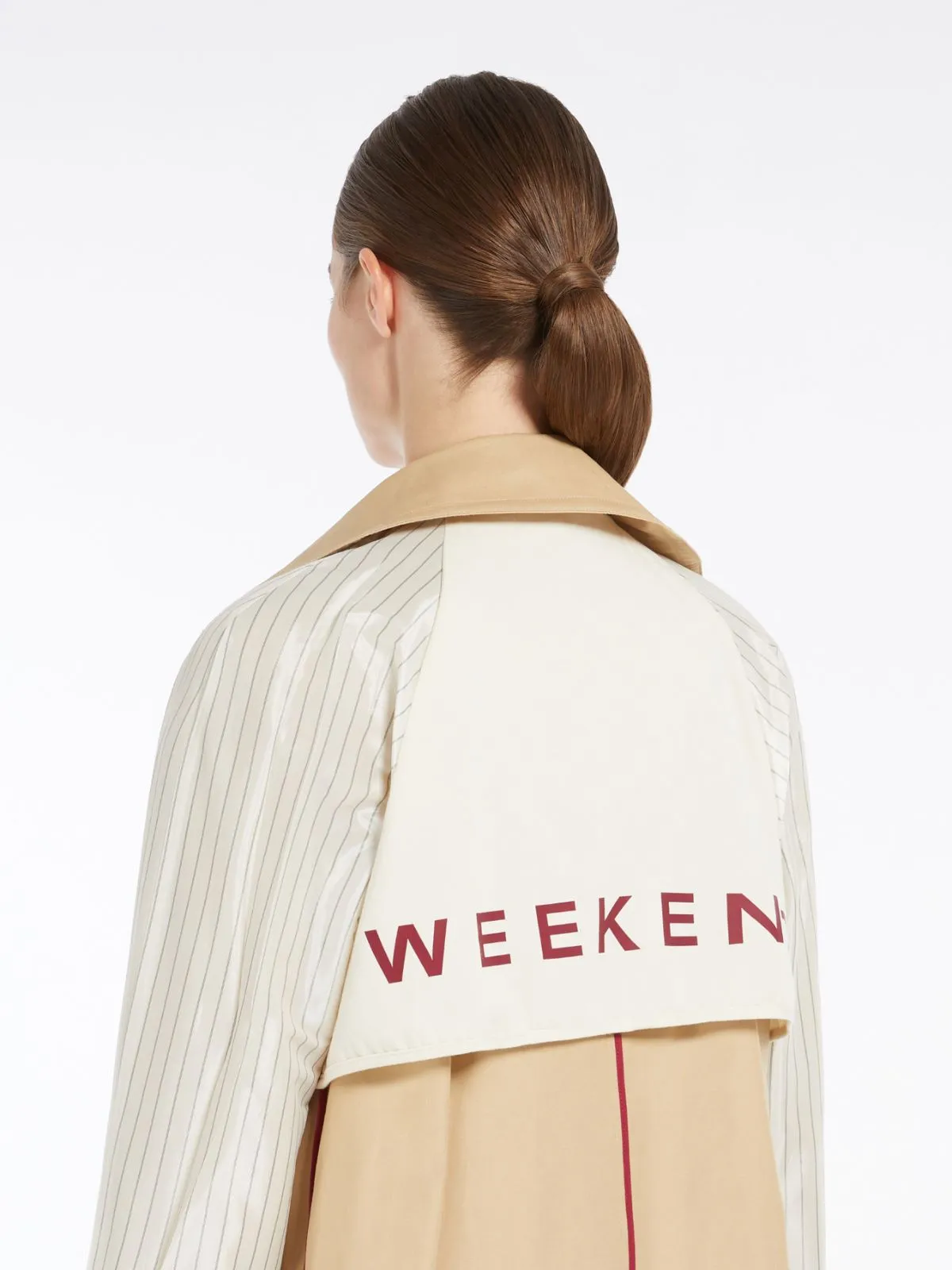 Max Mara Weekend PESCO Water Repellent Cotton Gabardine Trench Coat