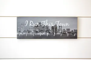 Medal Holder - I Run This Town - Medium