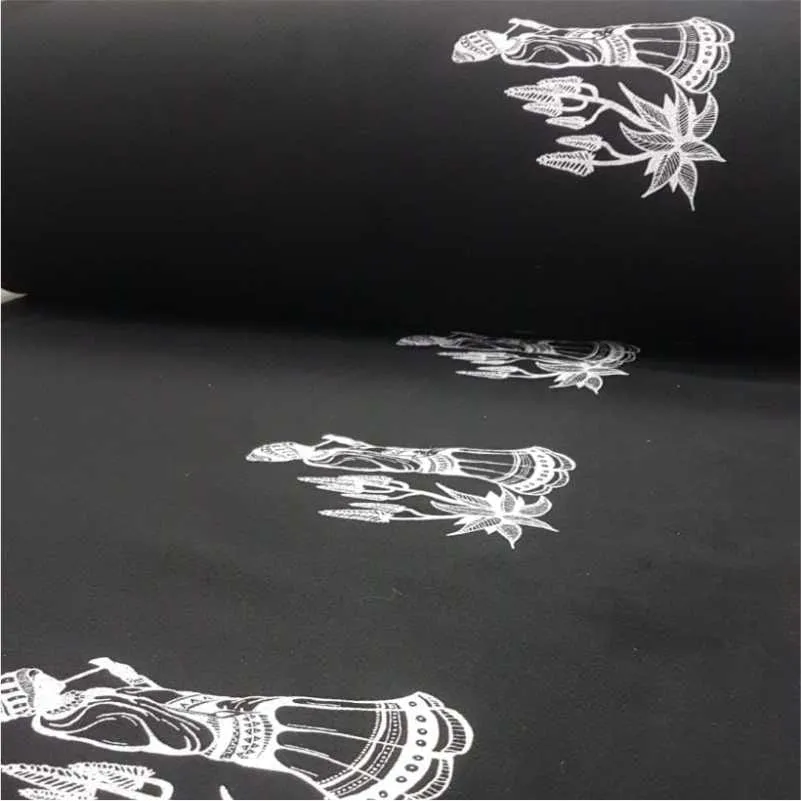 Melton Printed Fabric 150 cm