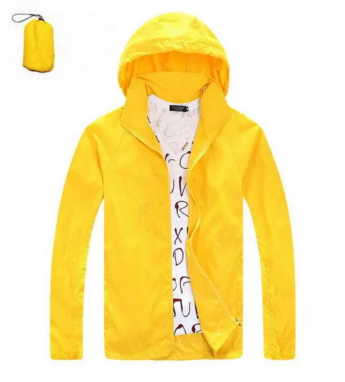 Men Women Quick Dry Anti-Uv Waterproof Thin Jacket Windbreakers Breathable Coat Male Trekking Casual Sportwear,UA195