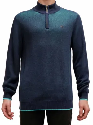 Men's mock zip sweater