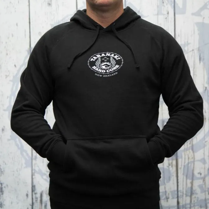 Mens Mountain Hoodie - Black/Lime