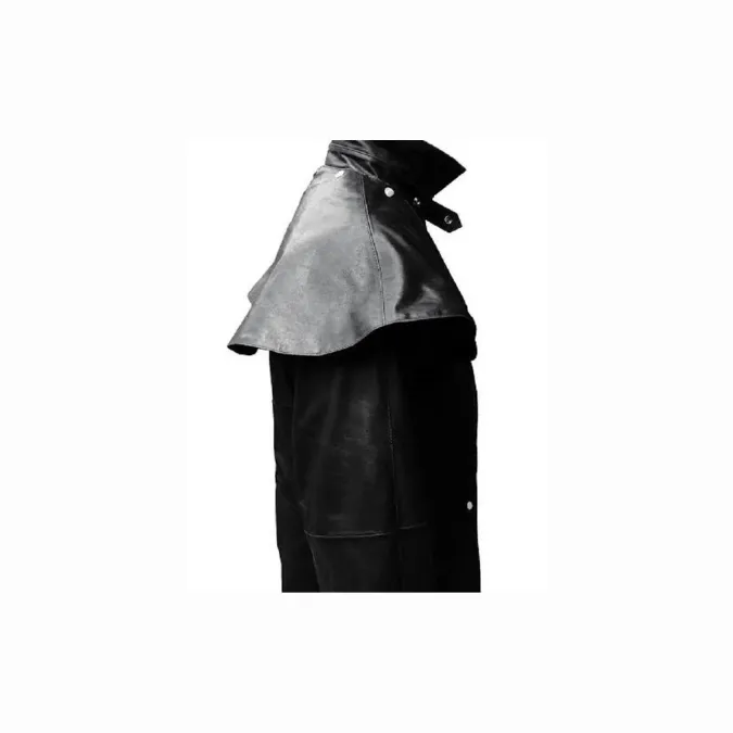 Mens Real Black Leather Duster Riding Hunting Steampunk Trench Coat - T7-BLK