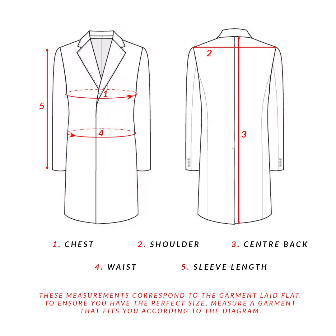 Men's Wool Trench Coat Single Breasted Plaid Mid Long Peacoat Pea Coats - Gray Long Overcoat