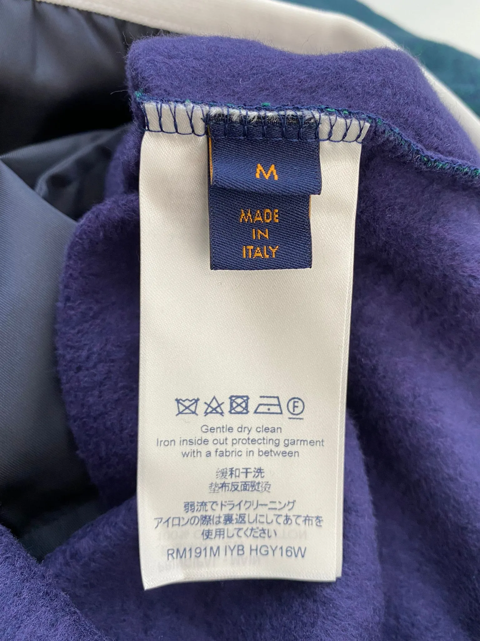 Mix Nylon Half Zip Sweatshirt