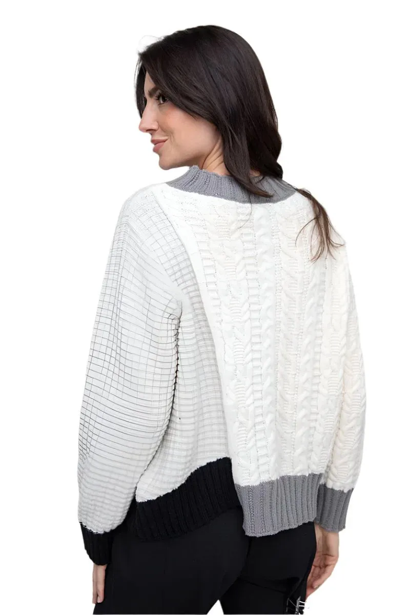Mixed Stitch Pullover
