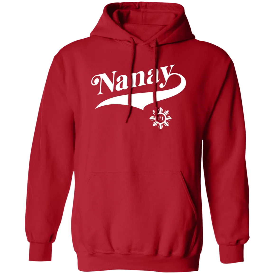 Number One Nanay Unisex Pullover Hoodie