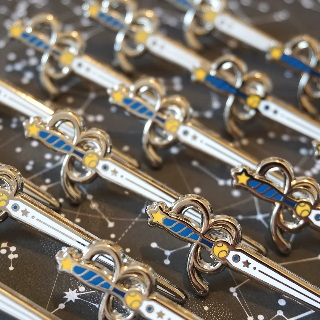 Outer Space Rapier | Enamel Pin