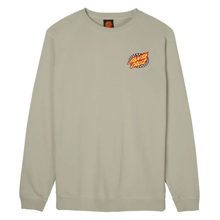 Oval Check Flame Santa Cruz Crew