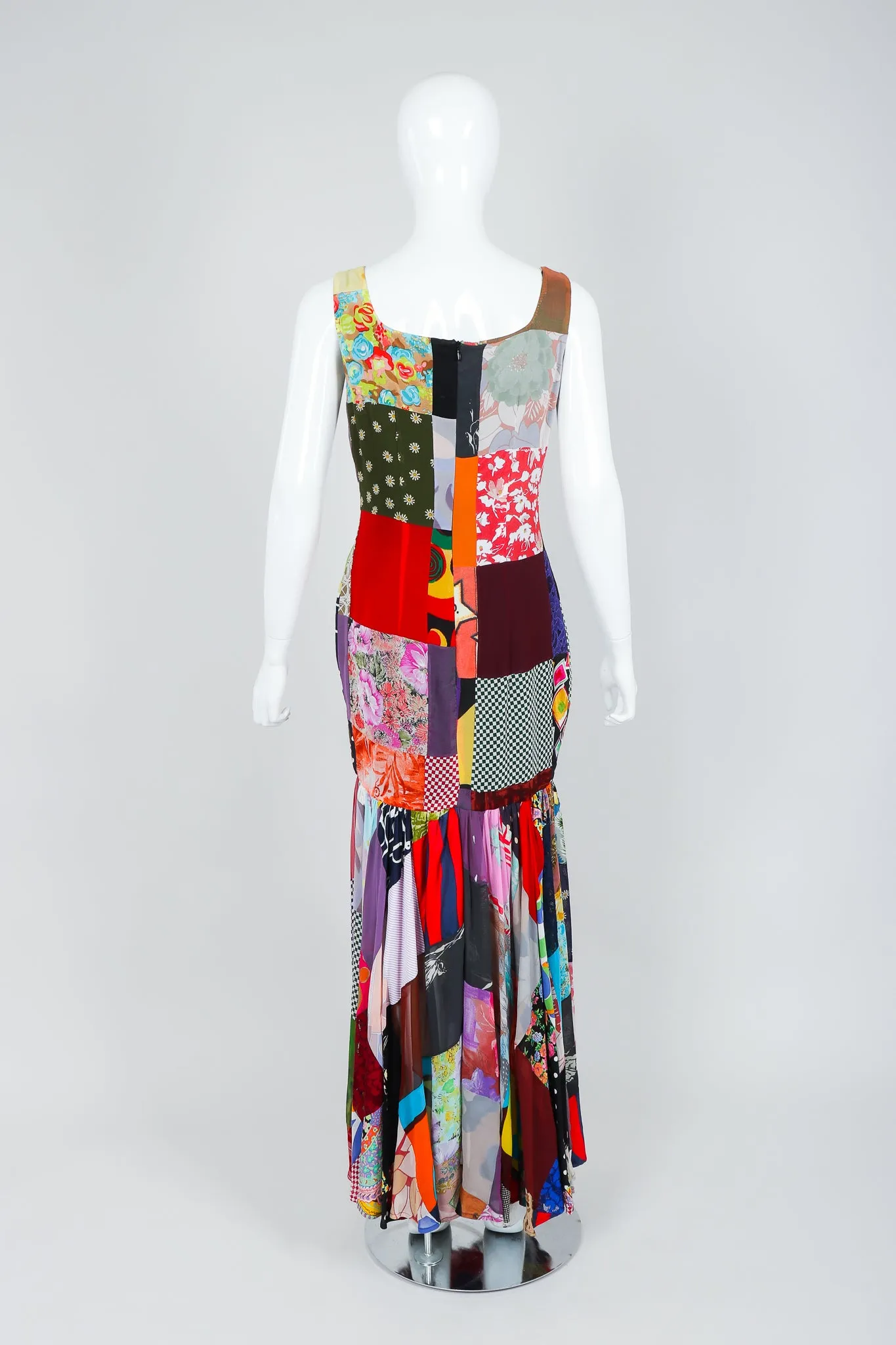 Patchwork Mermaid Gown