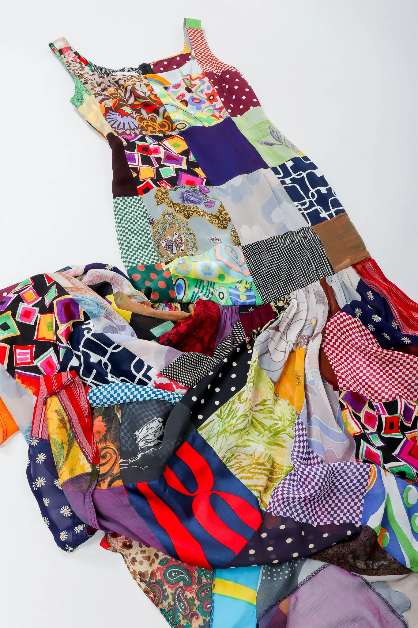 Patchwork Mermaid Gown
