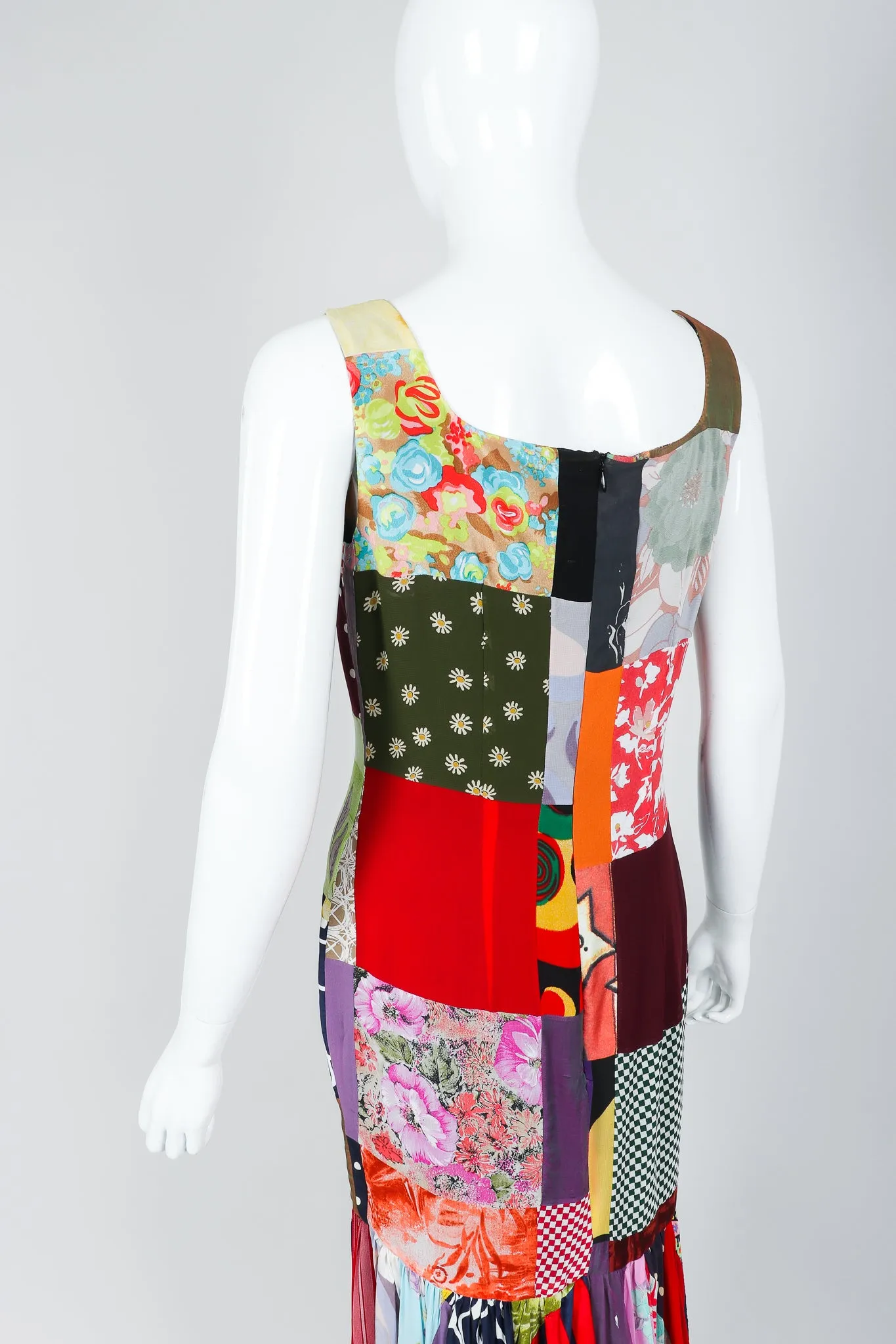 Patchwork Mermaid Gown