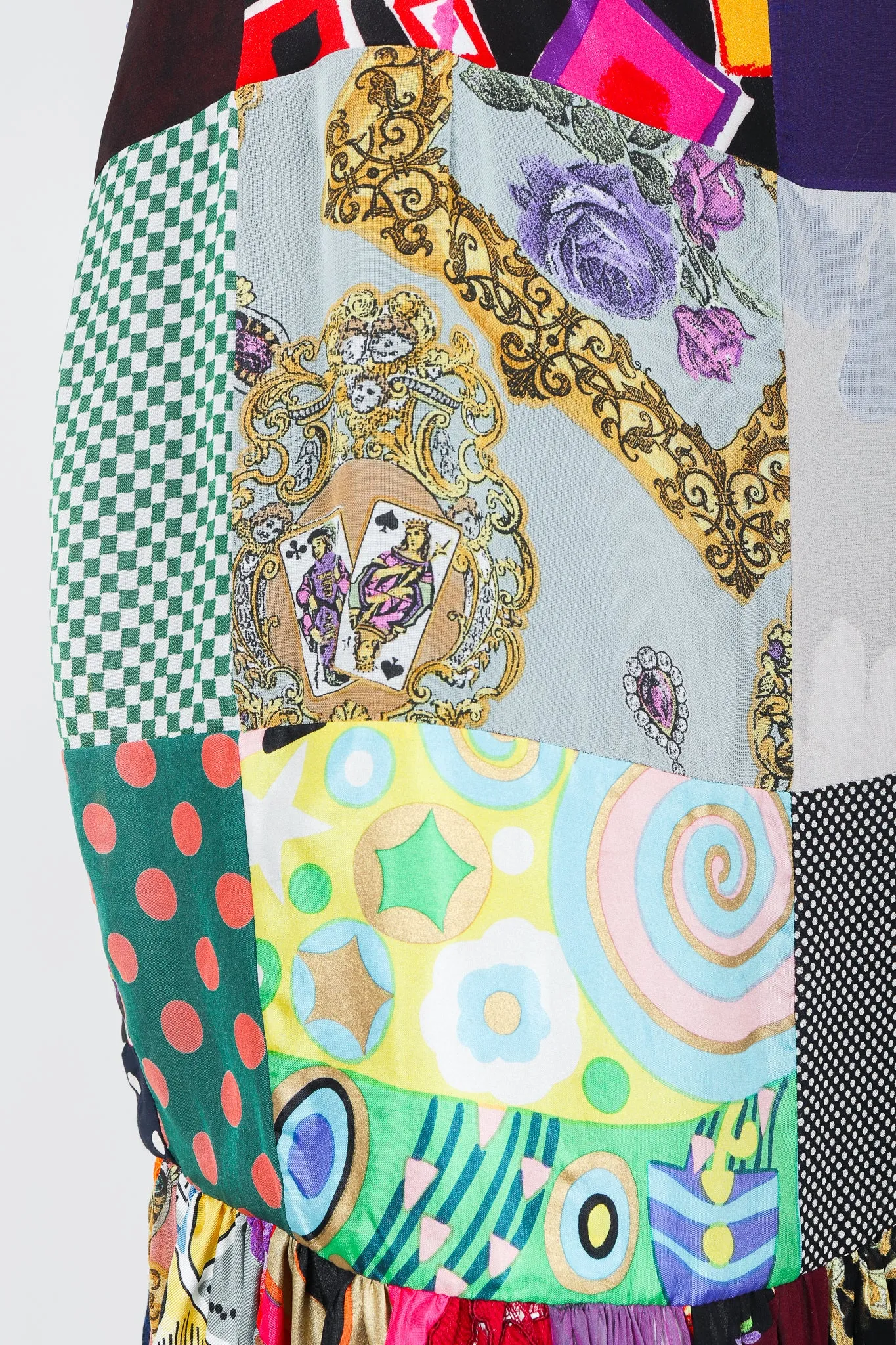 Patchwork Mermaid Gown