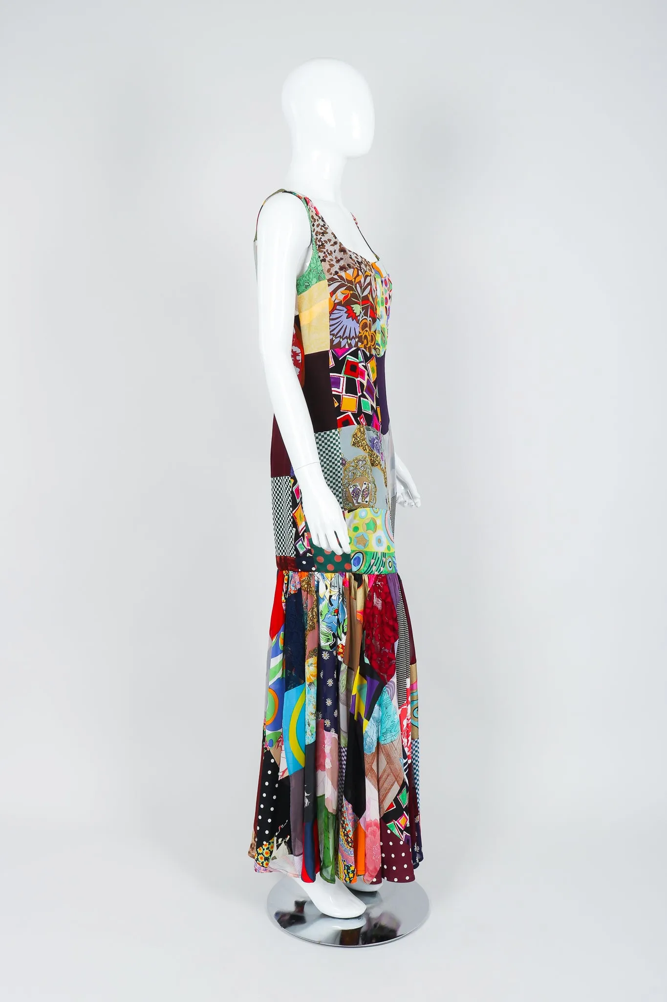 Patchwork Mermaid Gown