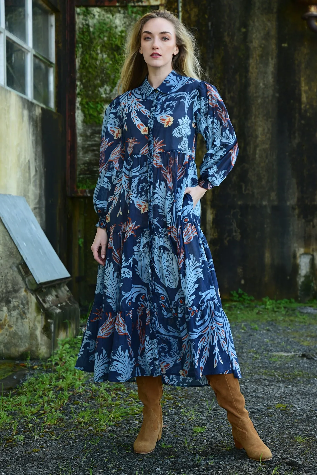 PICOT-A-BOO DRESS